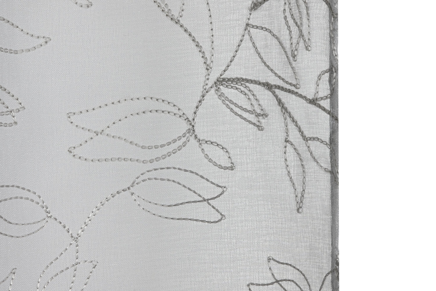 CORTINA POLIESTER 140X260 8 ANILLAS GRIS CLARO