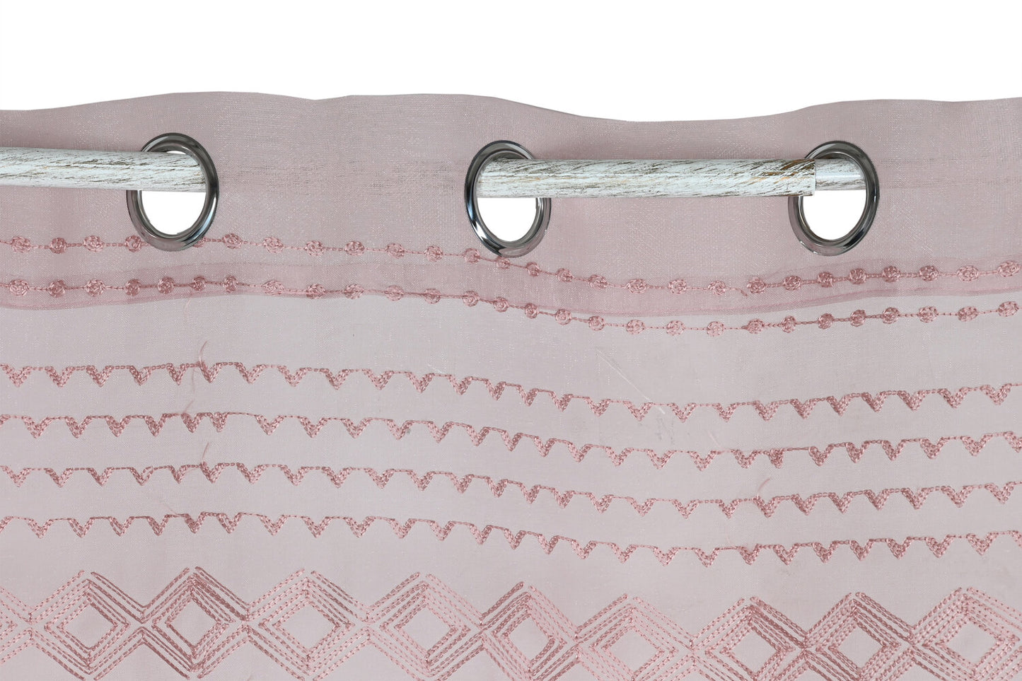 CORTINA POLIESTER 140X260 ROSA PALO