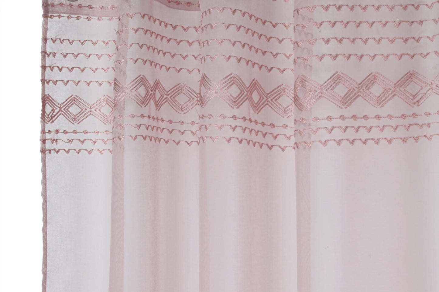 CORTINA POLIESTER 140X260 ROSA PALO