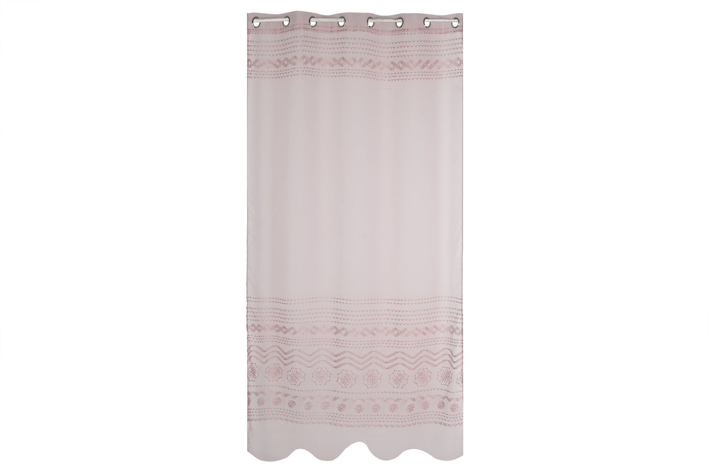 CORTINA POLIESTER 140X260 ROSA PALO