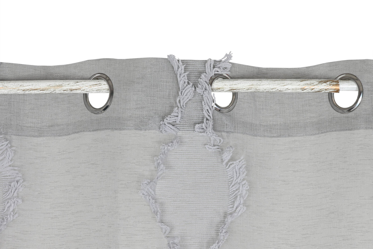 CORTINA POLIESTER 140X260 GRIS CLARO