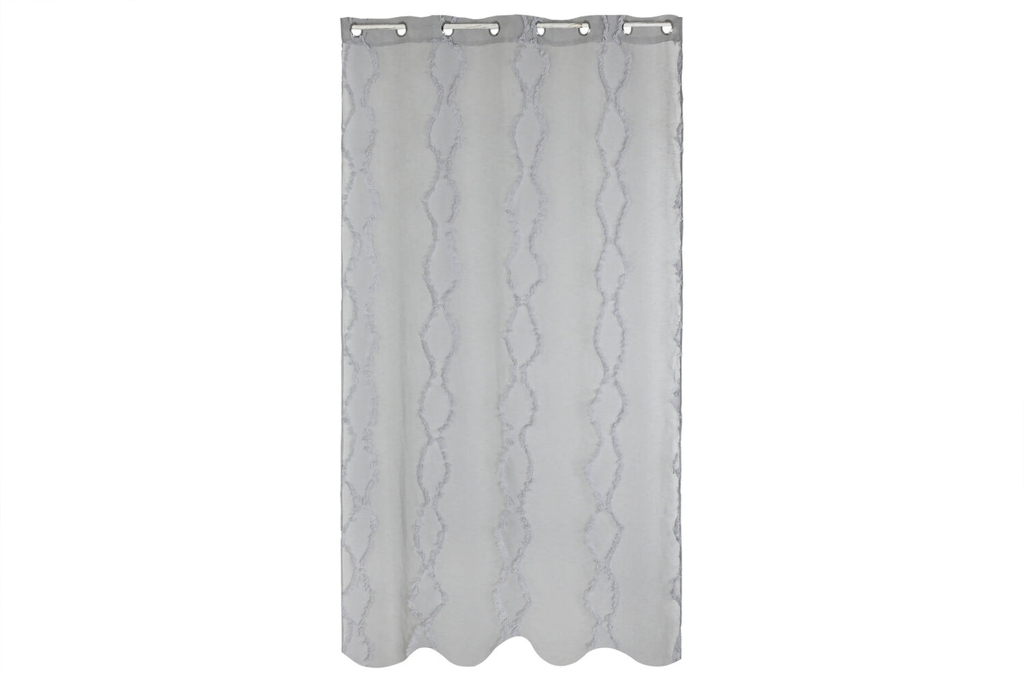 CORTINA POLIESTER 140X260 GRIS CLARO