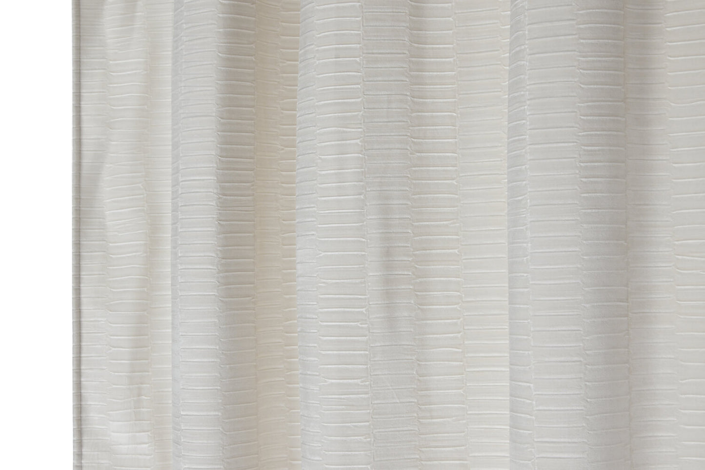 CORTINA POLIESTER 140X260 8 ANILLAS CRUDO