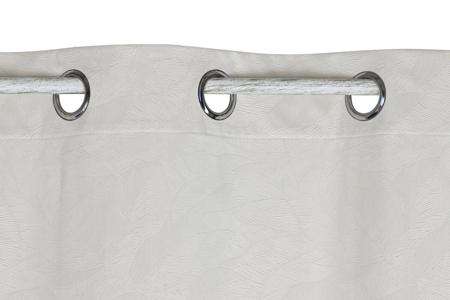 CORTINA POLIESTER 140X260 8 ANILLAS CRUDO