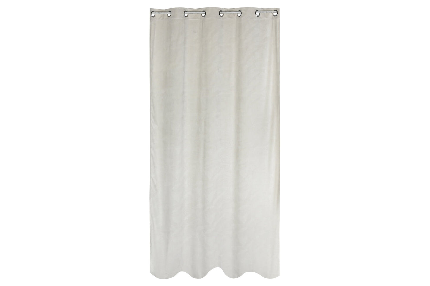 CORTINA POLIESTER 140X260 8 ANILLAS CRUDO