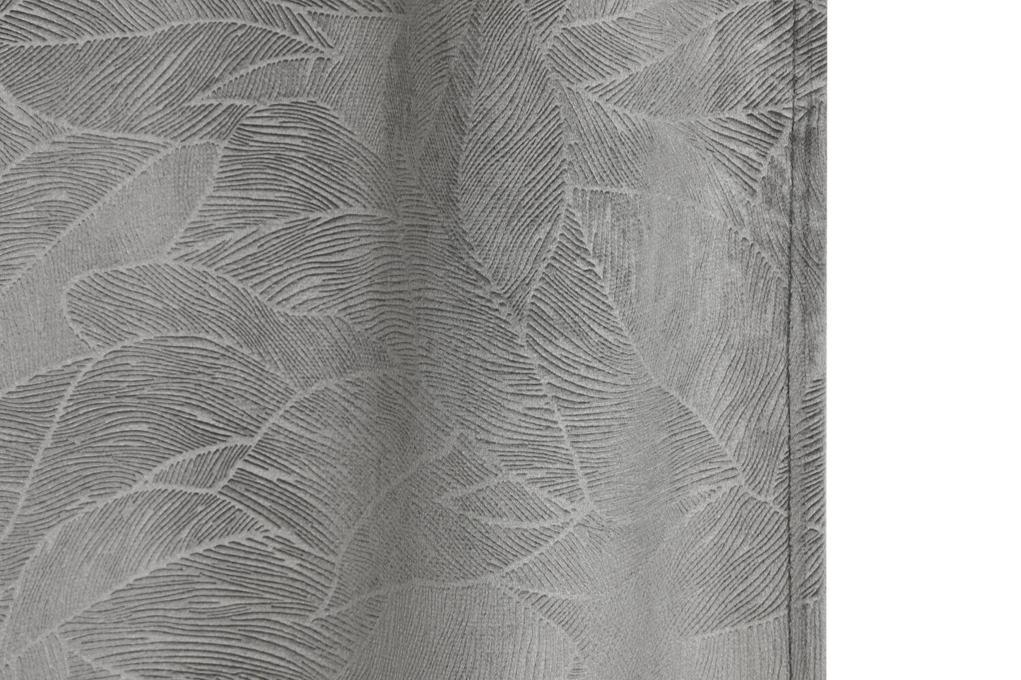 CORTINA POLIESTER 140X260 8 ANILLAS GRIS CLARO