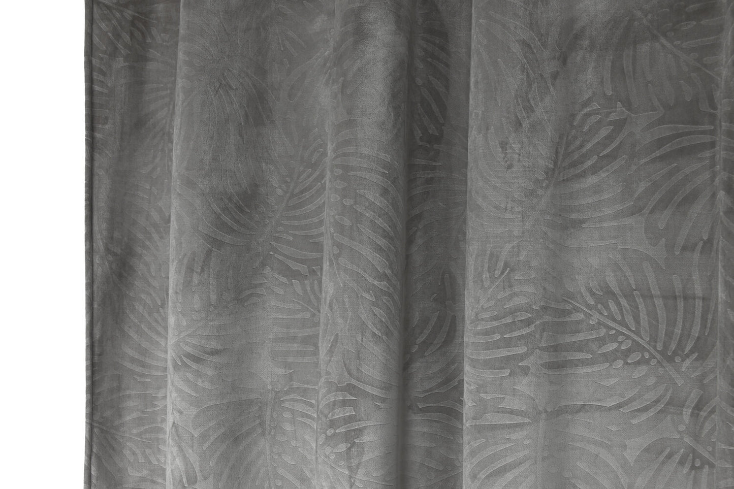 CORTINA POLIESTER 140X260 8 ANILLAS GRIS CLARO