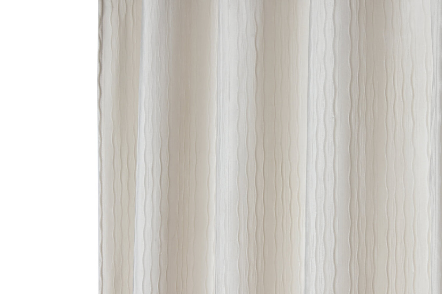 CORTINA POLIESTER 140X260 8 ANILLAS CRUDO