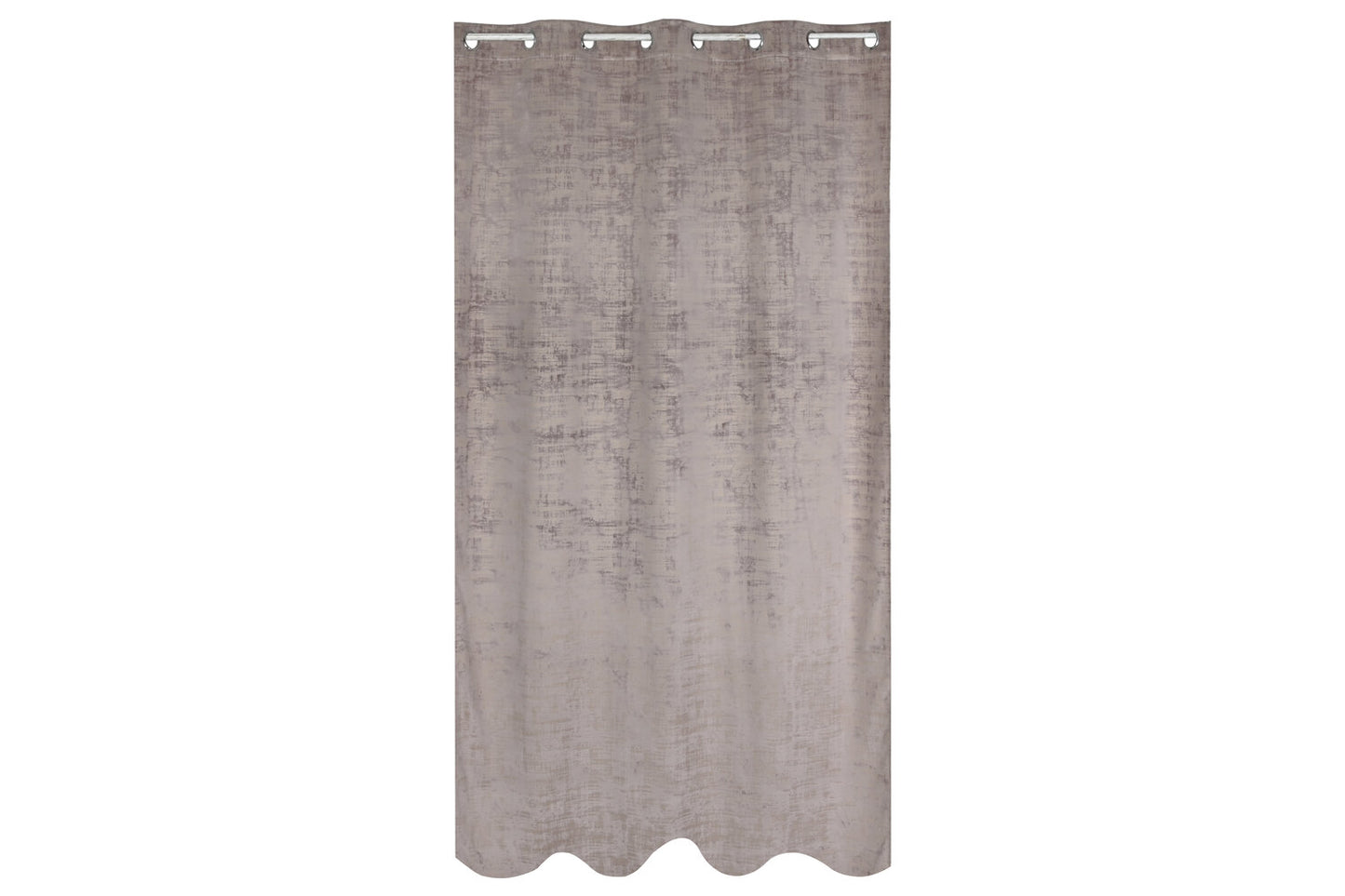 CORTINA POLIESTER 140X280 8 ANILLAS ROSA PALO