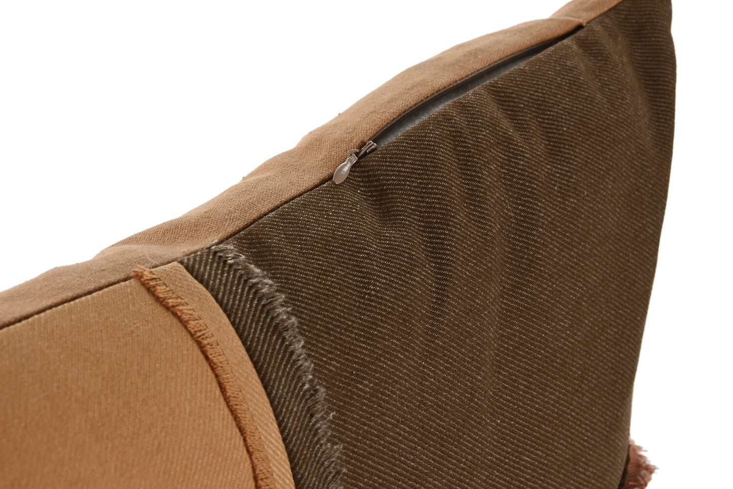 COJIN ALGODON 45X45 420 GR: PATCHWORK MOSTAZA