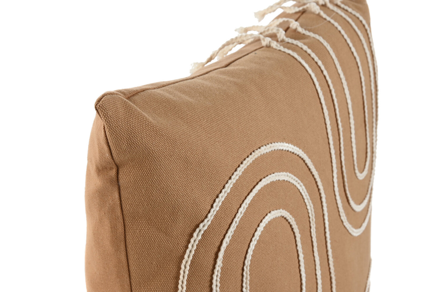 COJIN ALGODON 45X45 420 GR: APLICACIONES MOSTAZA