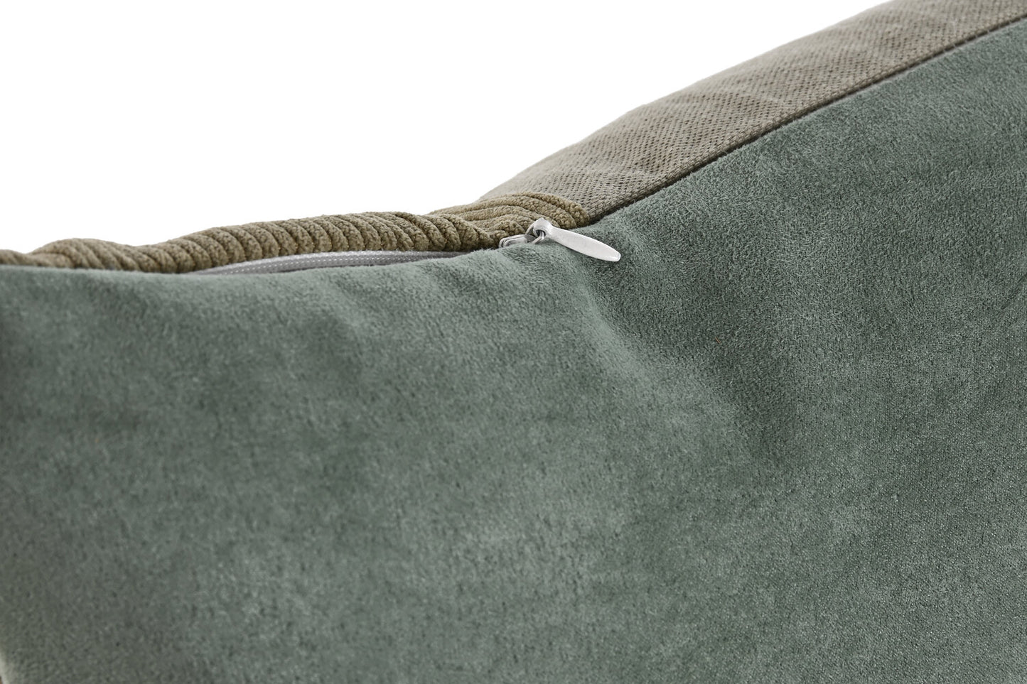 COJIN ALGODON 45X45 420 GR: PATCHWORK VERDE