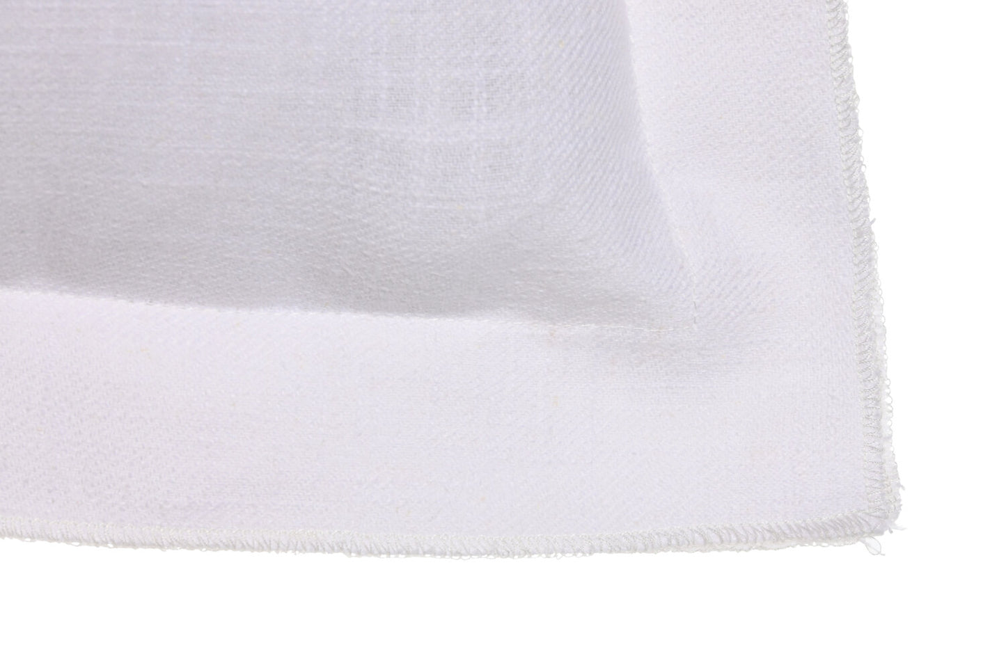 COJIN LINO 50X30 380 GR: CON FLECOS BLANCO ROTO