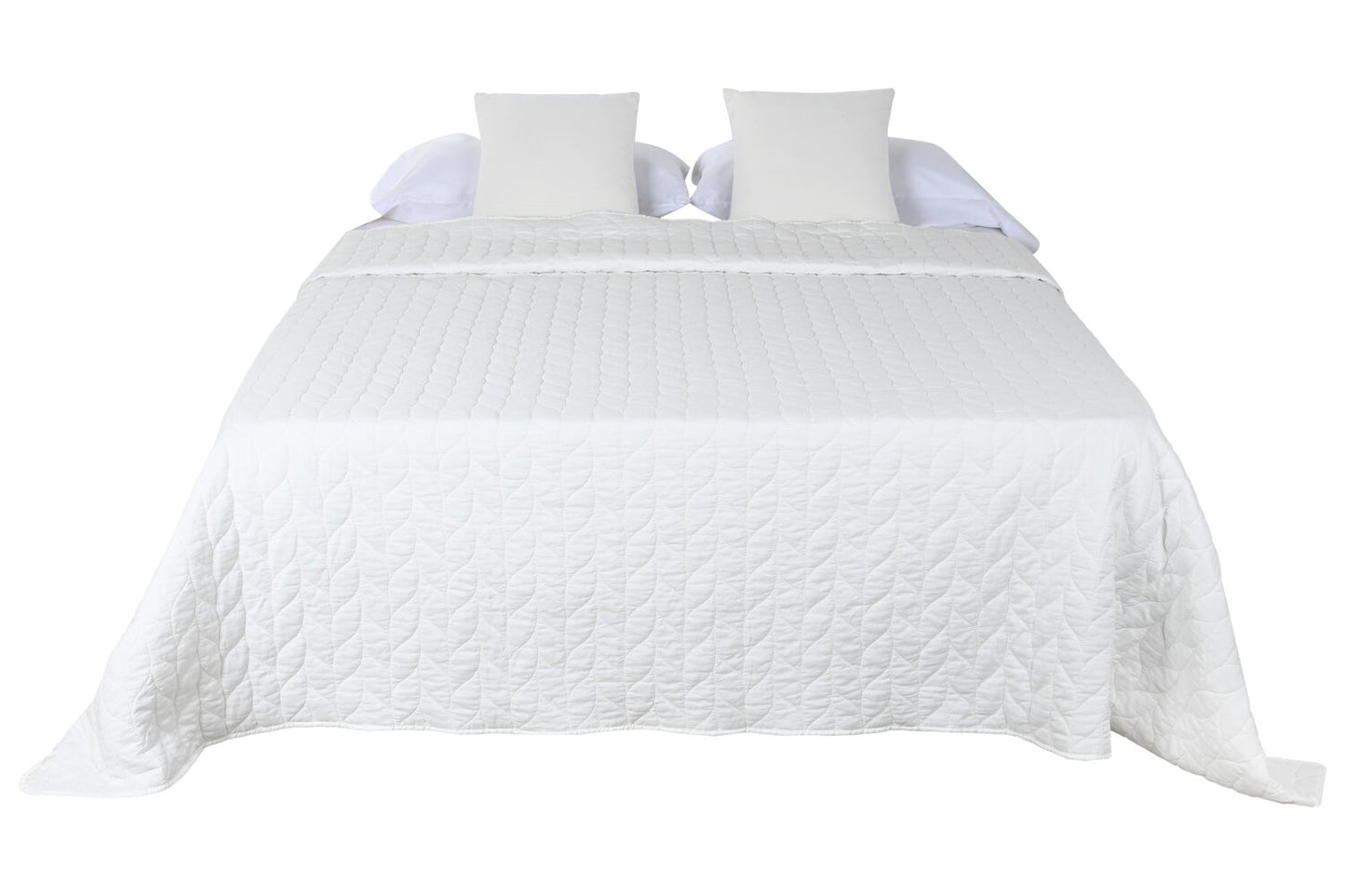 COLCHA POLIESTER 240X260 100 GR. BLANCO ROTO