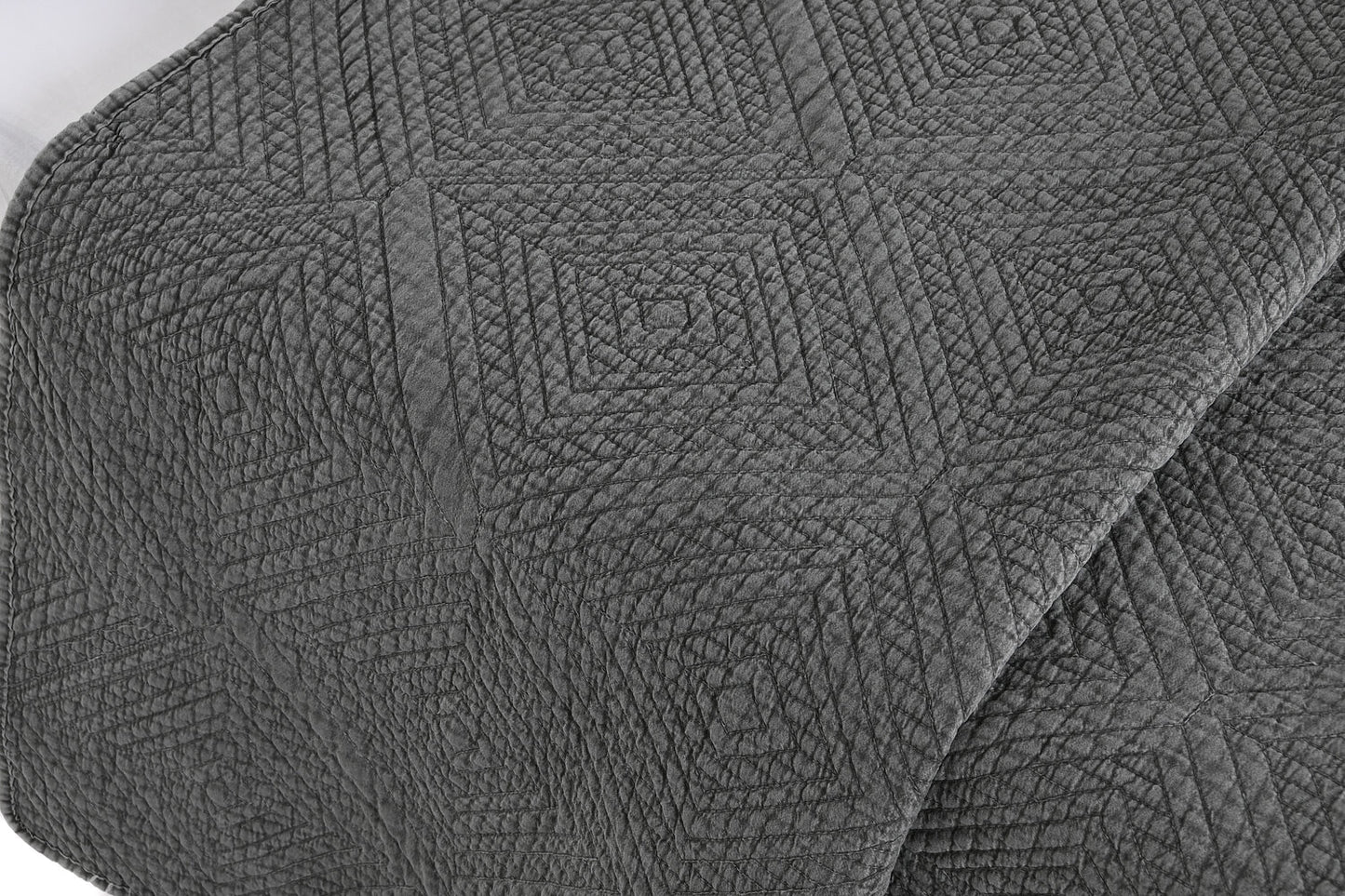 COLCHA POLIESTER 240X260 100 GR. GRIS CLARO