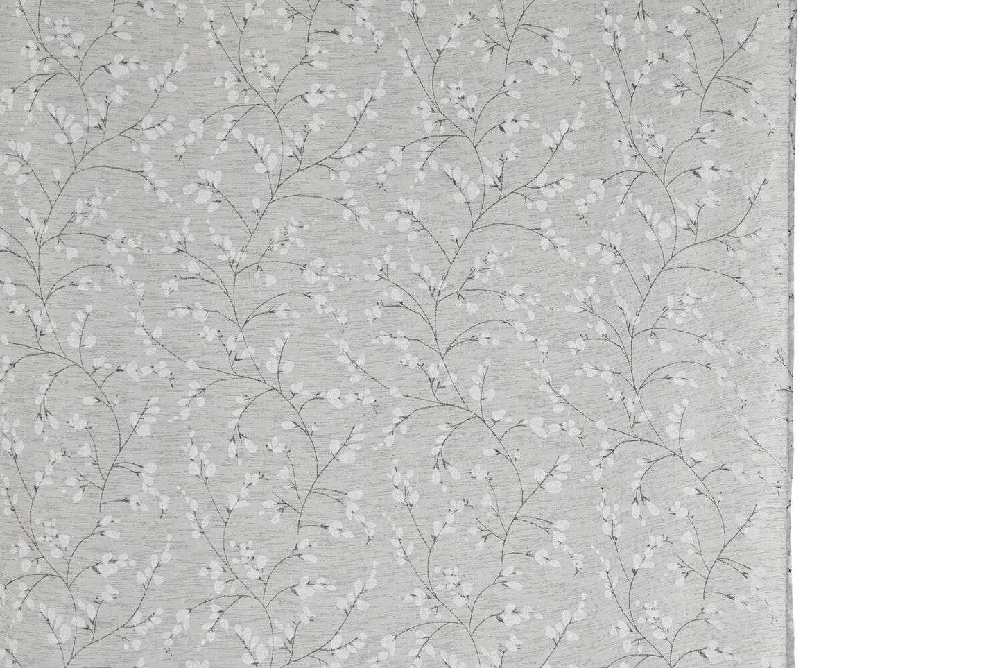 CORTINA POLIESTER 140X260 8 ANILLAS GRIS CLARO