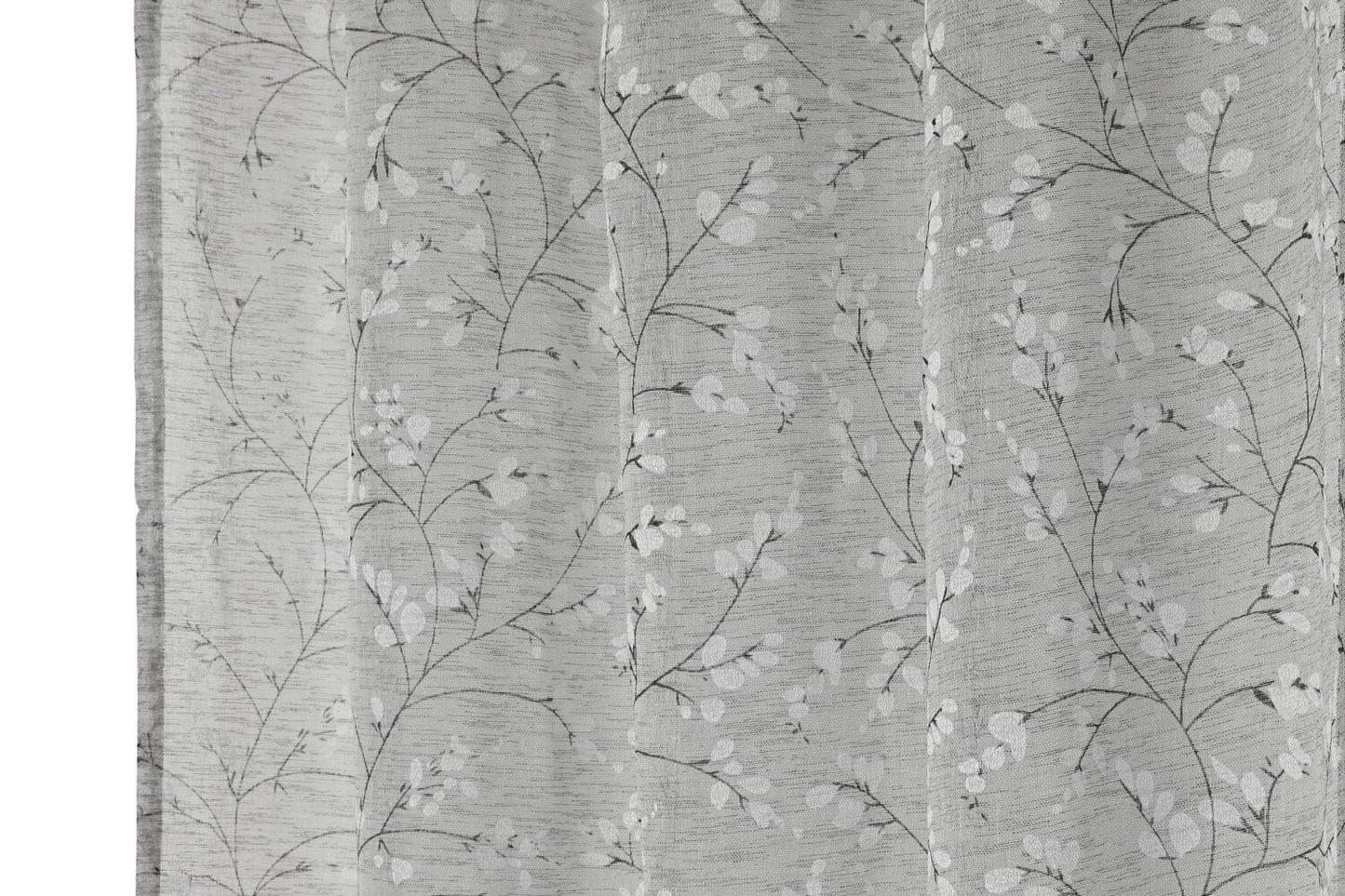 CORTINA POLIESTER 140X260 8 ANILLAS GRIS CLARO