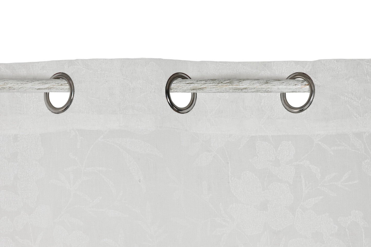 CORTINA POLIESTER 140X260 8 ANILLAS BLANCO