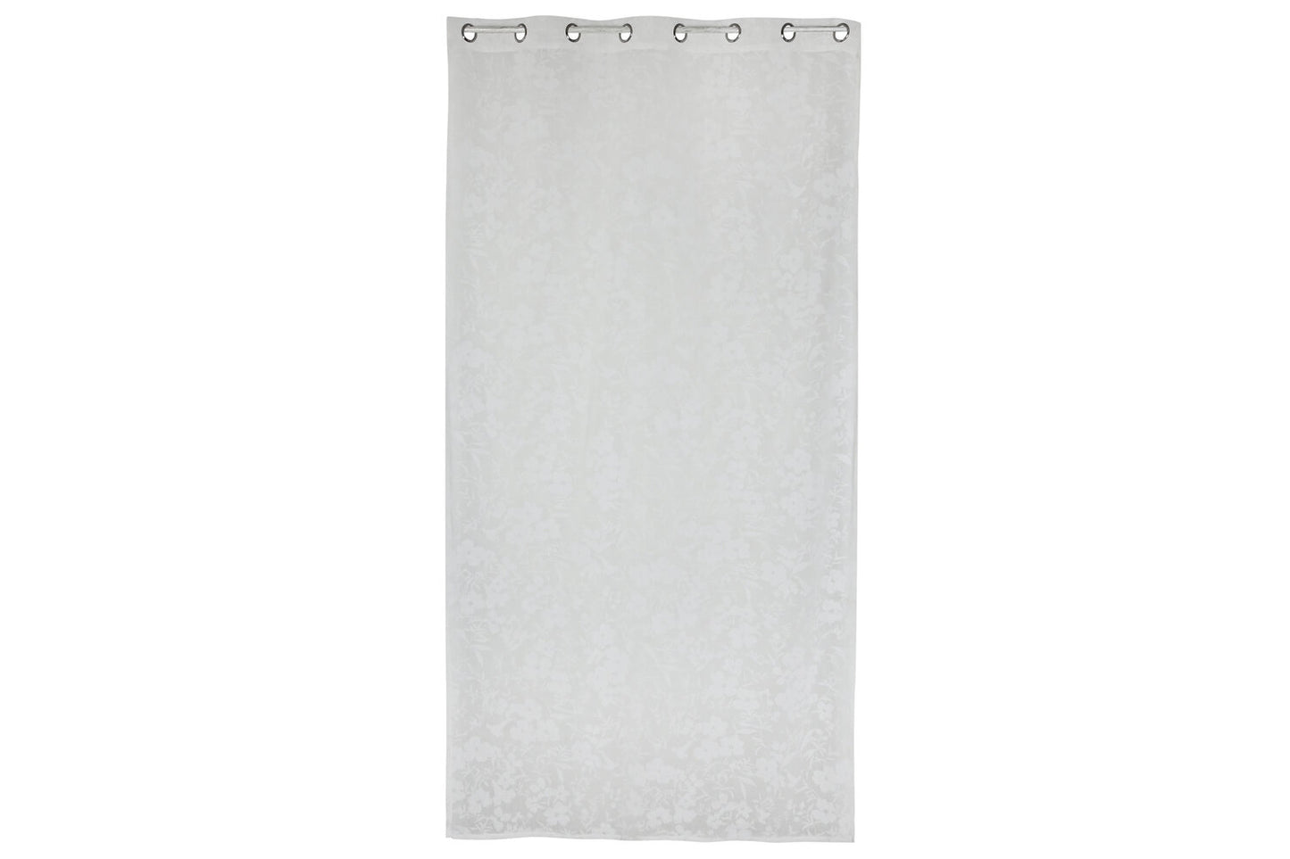CORTINA POLIESTER 140X260 8 ANILLAS BLANCO