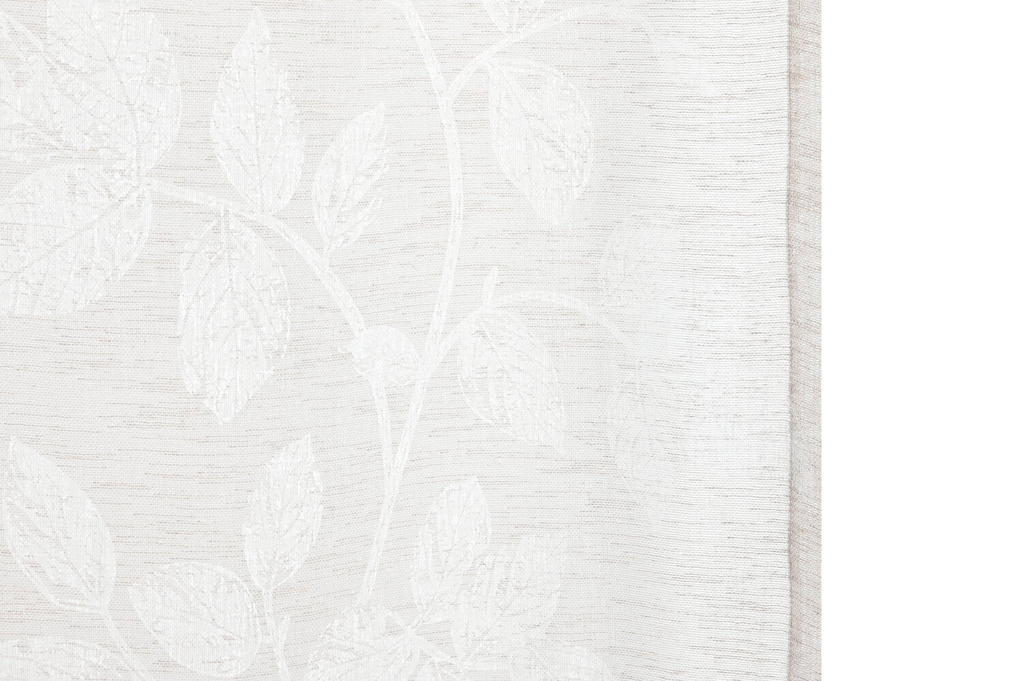 CORTINA POLIESTER 140X260 IMPRESA BEIGE