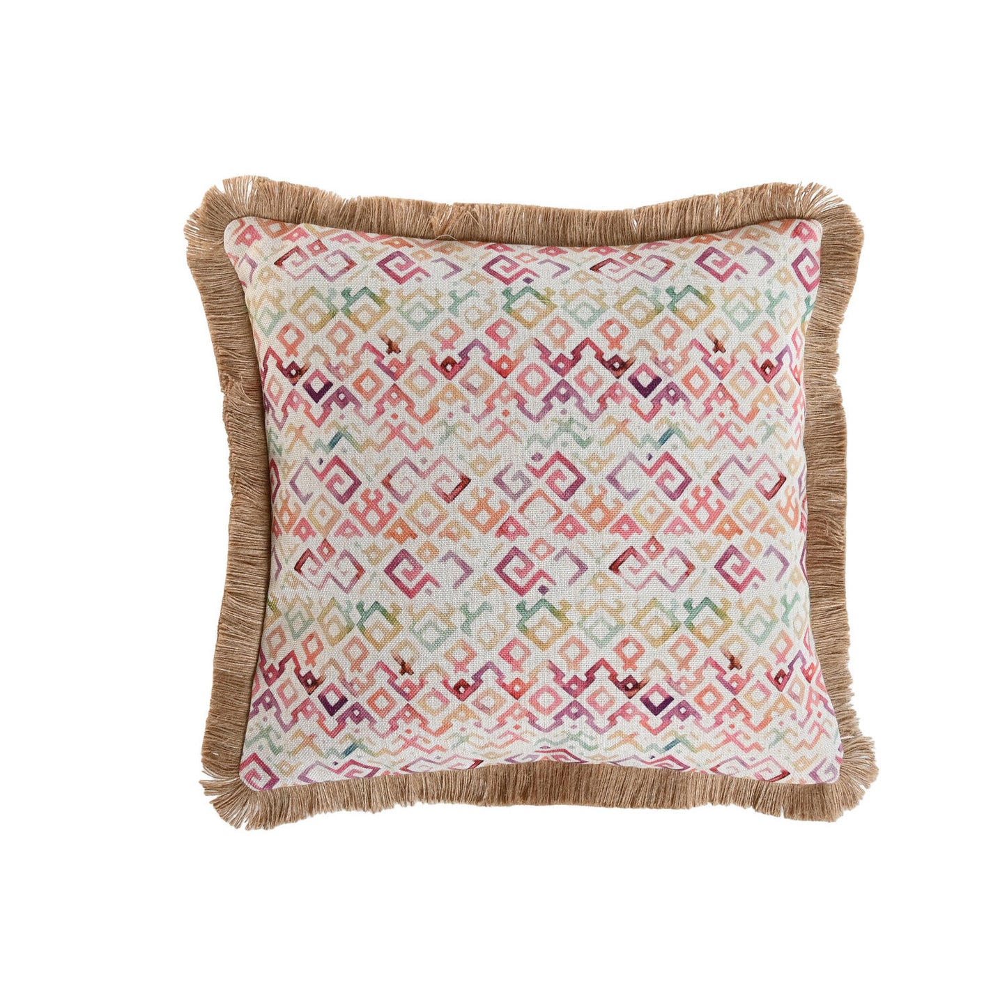 COJIN POLIESTER 45X45 420 GR: FLECOS MULTICOLOR