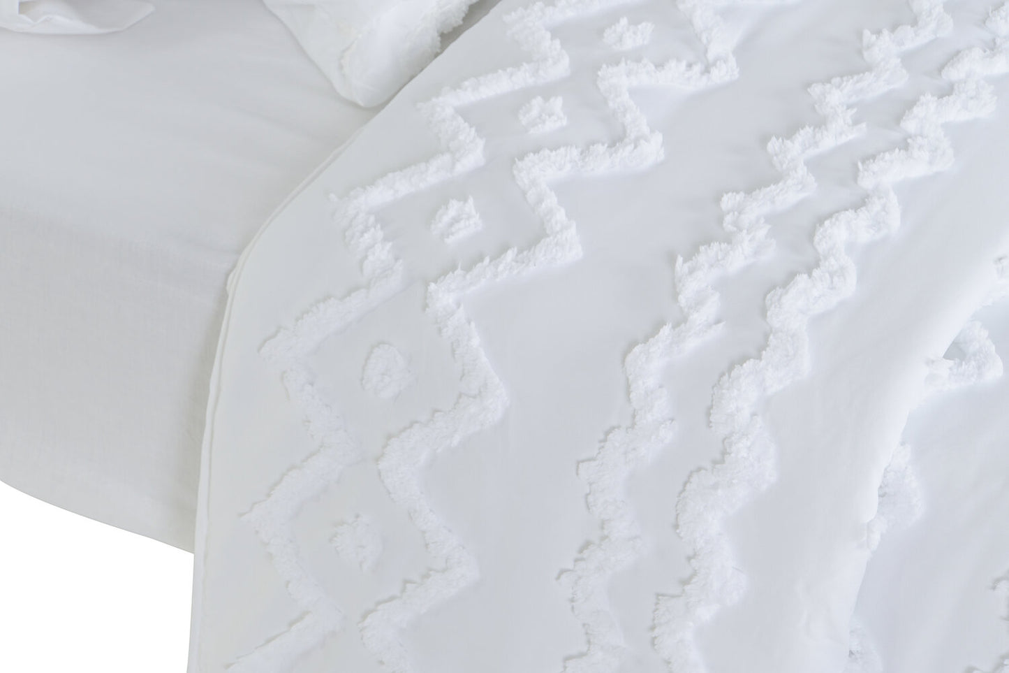 COLCHA POLIESTER 180X260 RELLENO 150 GSM. BLANCO
