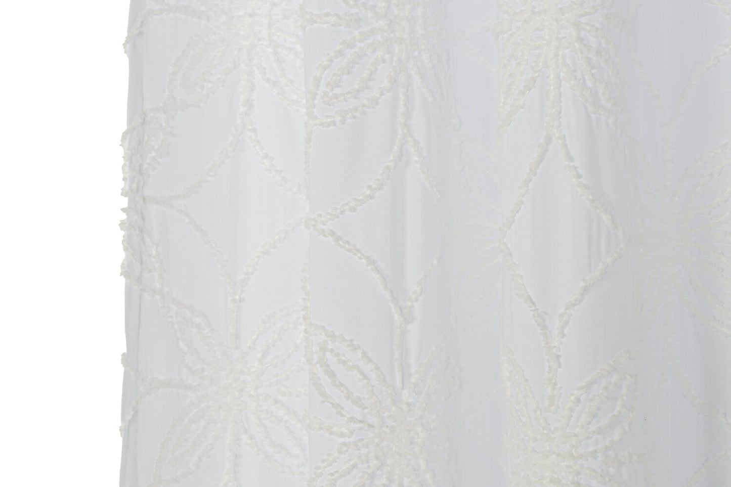 CORTINA POLIESTER 140X260 8 ANILLAS BLANCO