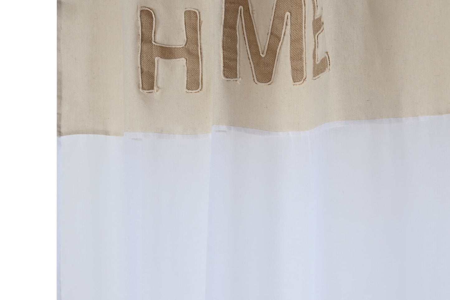 CORTINA POLIESTER 140X260 PATCHWORK 8 ANILLAS