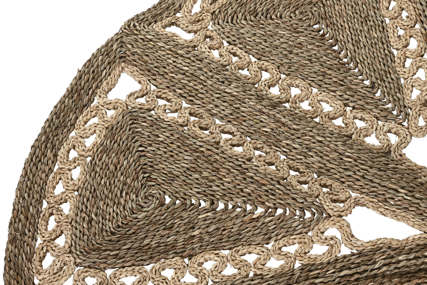 ALFOMBRA SEAGRASS ALGODON 178X178X1:8 5:25 NATURAL