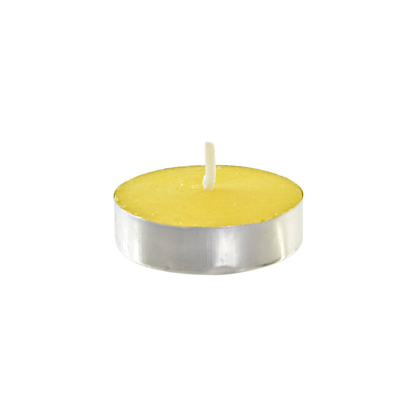 VELA SET 10 CERA METAL 4X4X1 ANTIMOSQUITO AMARILLO