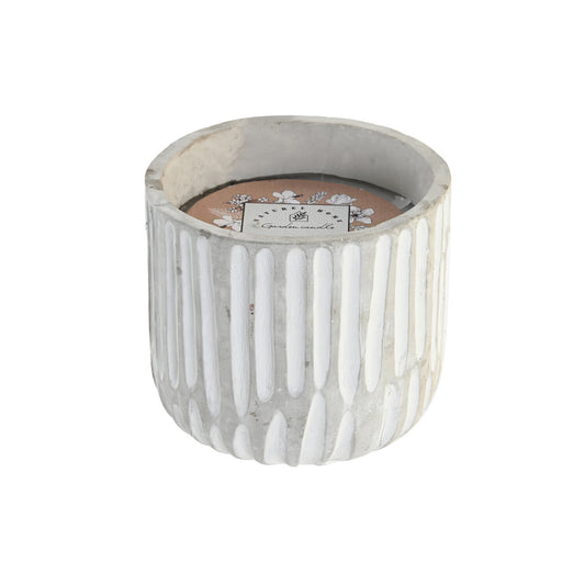 VELA CEMENTO CERA 14X14X14 490 GR: CITRONELA GRIS