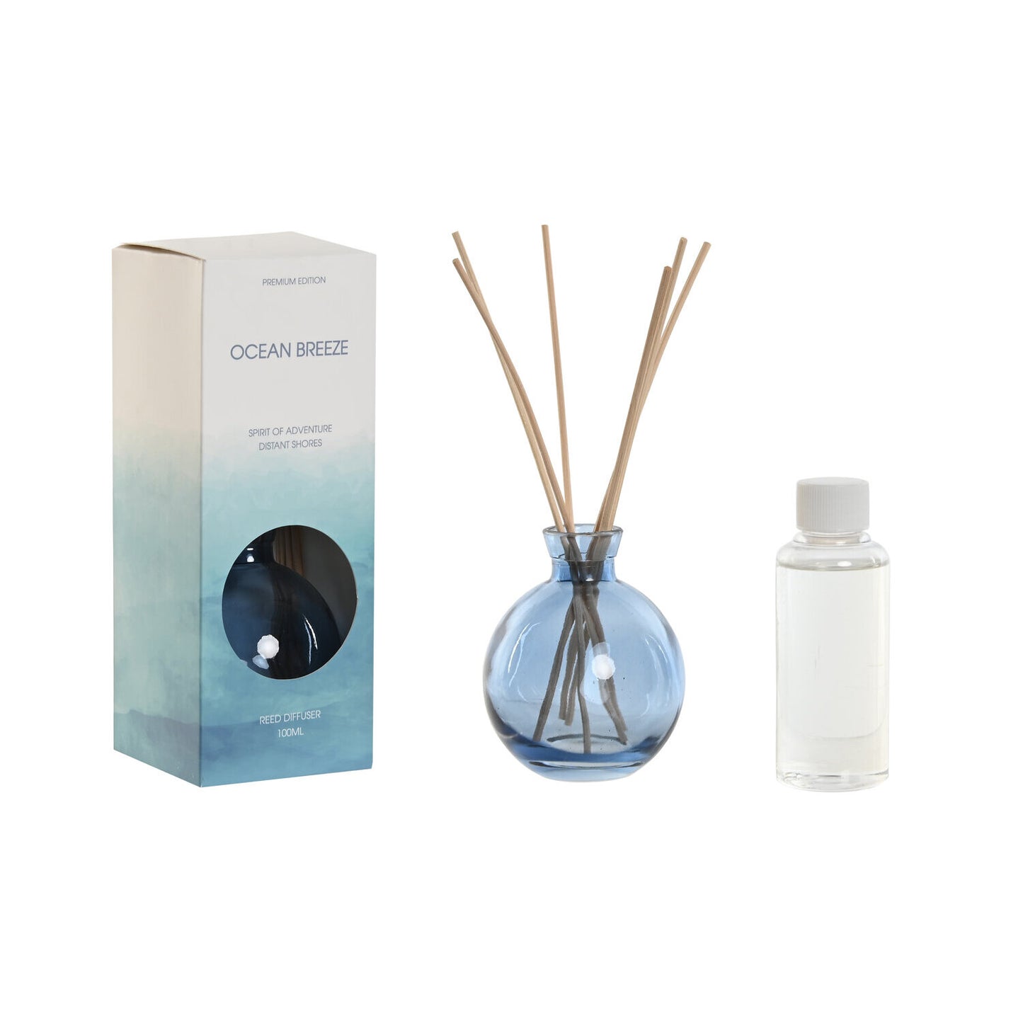 AMBIENTADOR MIKADO CRISTAL 7:5X7:5X9 100ML 10%