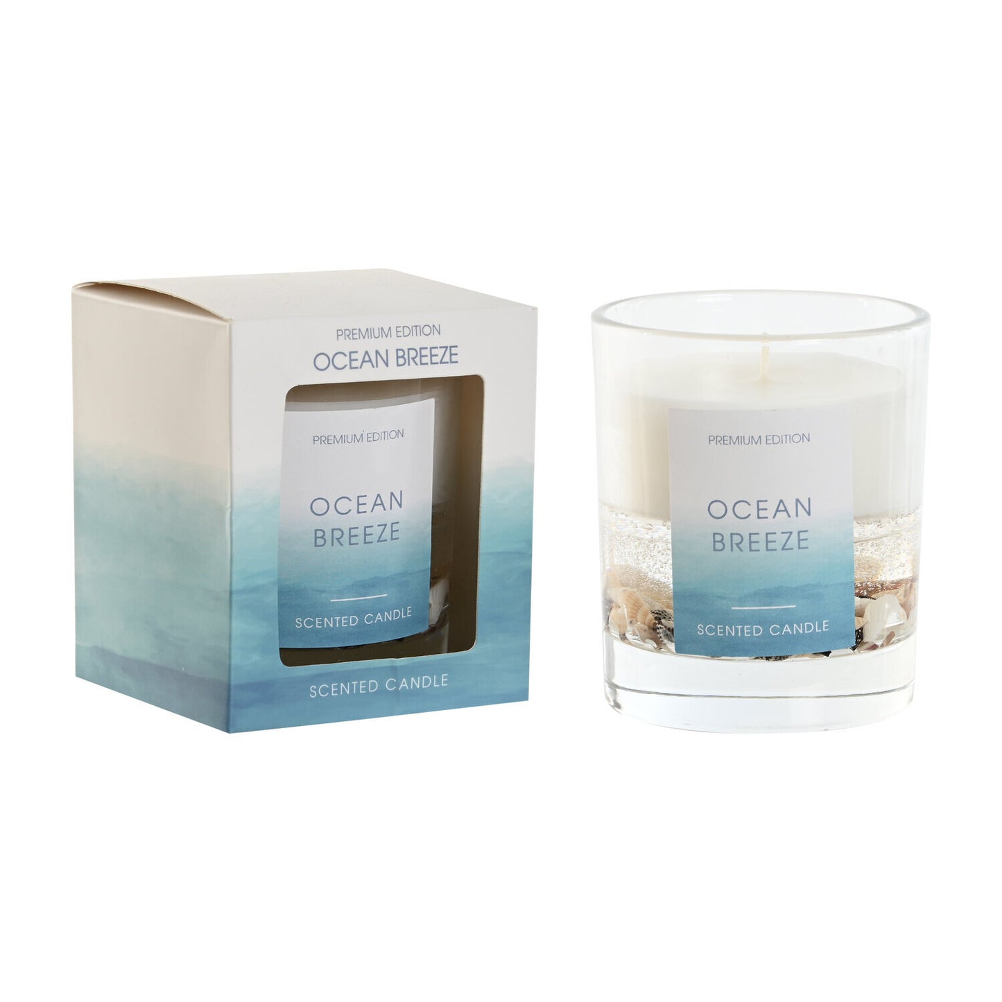 VELA CRISTAL CONCHAS 8X8X9:3 182G PERFUMADA 2%